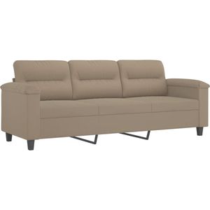 vidaXL-Driezitsbank-met-kussens-180-cm-microvezelstof-taupe