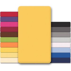 Hoeslaken, jersey-katoen, voor topmatrassen, verschillende kleuren en maten, 90x200 - 100x200 cm