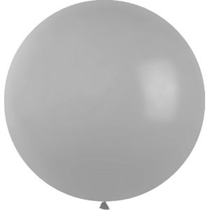 Zilveren Ballonnen (10 stuks / 90 CM)