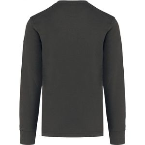 Sweatshirt Heren XXL WK. Designed To Work Ronde hals Lange mouw Dark Grey 80% Katoen, 20% Polyester