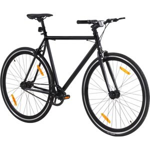 vidaXL Fiets - Vaste Versnelling - 51 cm - Zwart
