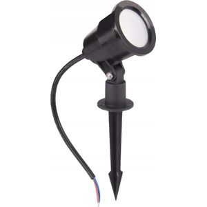 LED mini grondspot - 230V - Warm wit - 22cm - Met prikpen