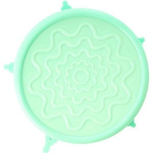Rice Siliconen Deksel Medium Bowl 14 cm Groen