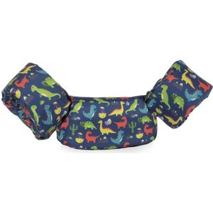 HappySwimmer® - Puddle Jumper zwembandjes/zwemvest voor peuters en kleuters met dinosaurus print