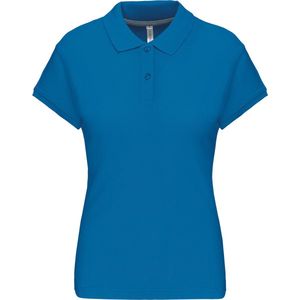 Kariban Damespolo korte mouwen K242 - Tropical Blue