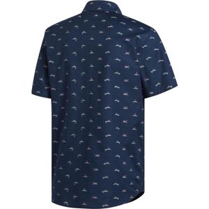 adidas Performance Adcrs Srtch Wvn Chemise Mannen blauw S.