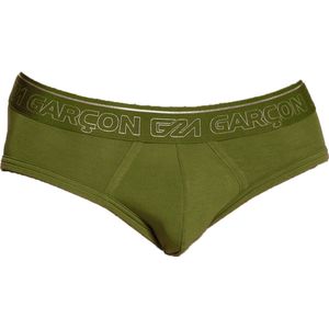 Garçon Khaki Brief - MAAT L - Heren Ondergoed - Slip voor Man - Mannen Slip