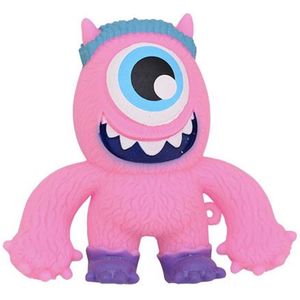 Speelvriendelijke Monster Squishy / Knijpbal / Stressbal | One Eye Monster Fidget - Roze