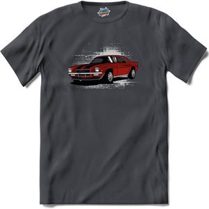 Vintage Car | Auto - Cars - Retro - T-Shirt - Unisex - Mouse Grey - Maat XXL
