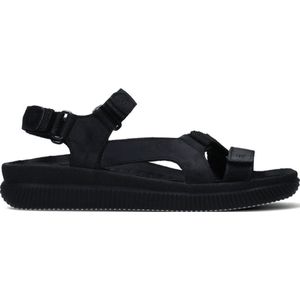 Wolky Sandalen Energy Lady zwart gevet leer