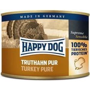 Happy Dog Truthahn Pur - kalkoenvlees-  6 x 200g