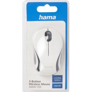 Hama - AMW-150 - Draadloze Muis - Zilver