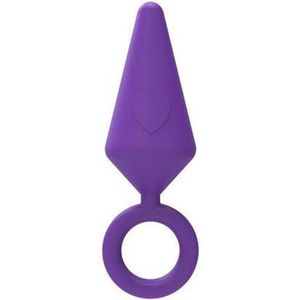 Butt Plug Candy Plug L Silicone Purple