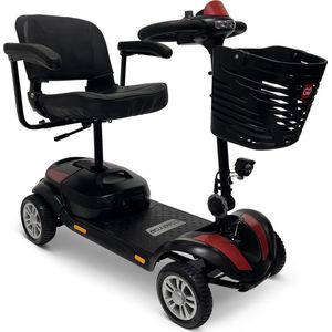 ComfyGO Z-4 Elektrische scootmobiel, afneembaar tot 6 onderdelen, 30 Ah Li-on batterij, bereik tot 45 km, Standaardstoel, Luchtbanden