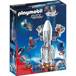 Playmobil Lanceerbasis met raket Playmobil (6195)