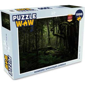 Puzzel Donkere sprookjes jungle - Legpuzzel - Puzzel 1000 stukjes volwassenen
