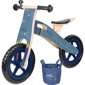 Small Foot - Balance Bike Blue Paper Airplane