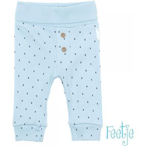 Feetje broek AOP - Mini Person|Blauw|MT. 68