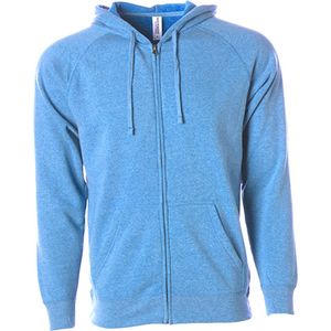 Unisex Midweight Special Blend Zip Hoodie Pacific - XL