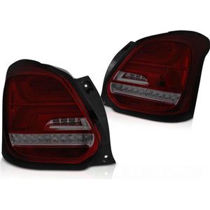 Achterlichten SUZUKI SWIFT VI 17- ROOD SMOKE LED SEQ