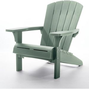 Keter Troy Adirondack Tuinstoel - 85x80x96,5cm – Groen