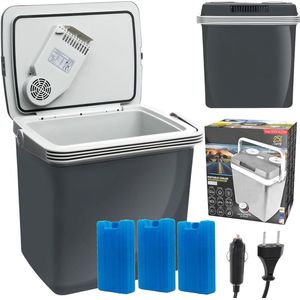 Lexium Koelbox elektrisch 12v 230 volt - Koelbox auto - Koelbox 12v - Koelbox 12v 230 volt - Koelbox elektrisch voor in de auto