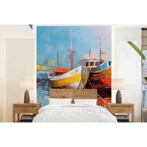 Boten - Kunst - Kleuren - Schilderij