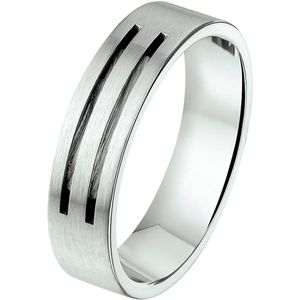 Edelstaal Ring A509 - 6 Mm Zonder Cz 6501606