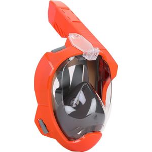 Atlantis Full Face Mask Poseidon - Snorkelmasker - Volwassenen - Oranje - L/XL