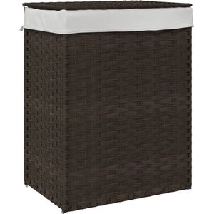 vidaXL-Wasmand-met-deksel-46x33x60-cm-poly-rattan-donkerbruin