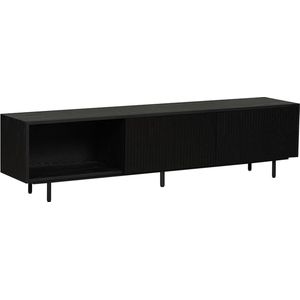 Bronx71® Tv-meubel Ray zwart eiken 180 cm