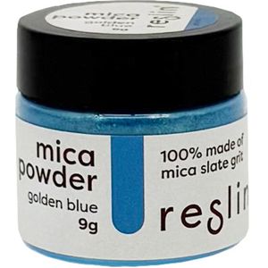 Reslin mica powder 9g - Golden blue