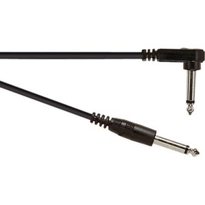SoundLAB 6,35mm Jack mono audio kabel - haaks - 3 meter