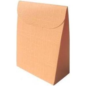 Cadeau verpakking, 70x35x80mm ORANJE (25 stuks)