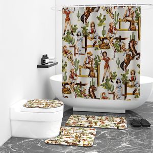 Floraweg Douchegordijn,Shower Curtain,badgordijn,badkamergordijn,Volledige printen, dieren, bloemen ,digitale printen -Anti Schimmel - Inclusief 12 ringen -met 12 stuks douchegordijnhaken – Waterdicht -Wasbaar- Polyester - 180x200 cm