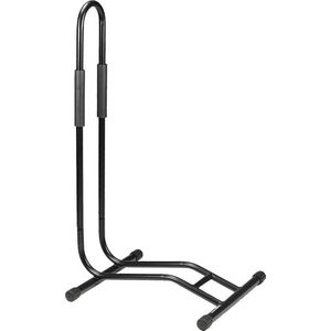 Vloerfietsdrager - Geschikt voor 20 tot 29 inch bandbreedte - Voor- of achterwiel - Bandbreedte 2.30 tot 3.50 inch / 58 tot 85 mm.