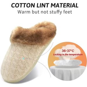 Warm winter slippers -Dunlop women's slippers 40/41
