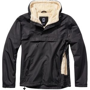 Brandit Sherpa Zwart Windbreaker Heren