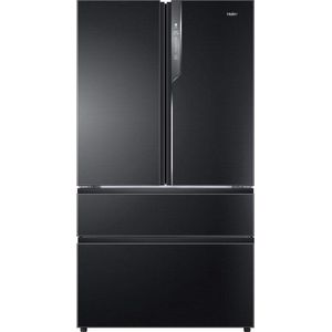 Haier HB26FSNAAA amerikaanse koelkast Vrijstaand Zwart 685 l