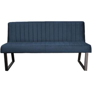 Eetkamerbank - Hengelo - stof Element blauw 13 - 140 cm