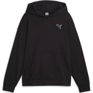 PUMA BETTER ESSENTIALS Hoodie FL Dames Trui - Puma Black - Maat M