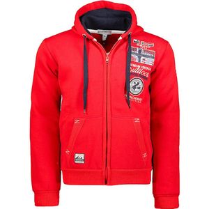 Geographical Norway Vest Capuchon Rood Gotham - M