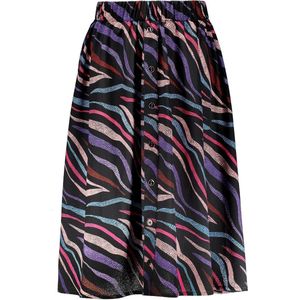 Meisjes rok midi - Forever zebra