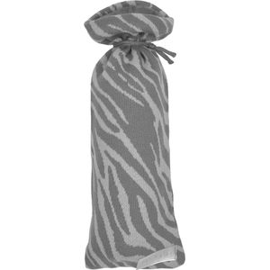 Meyco Baby Zebra kruikenzak - grey