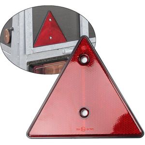 ProPlus Driehoek Reflector Achterlicht Gevaren Reflectie [Veiligheid - Trailer - Aanhanger - Vrachtwagen - Aanhangwagen]