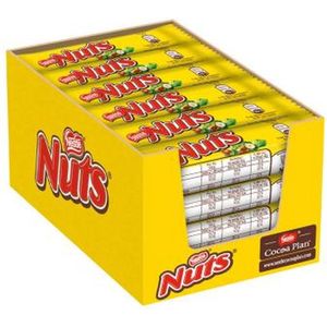 Nestle Nuts chocolade reep  24 x 42g