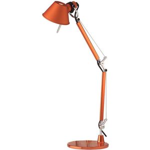 Artemide Tolomeo Micro Bureaulamp Retrofit Oranje