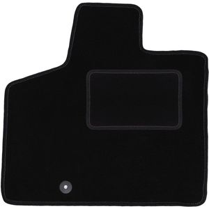 Bestuurdersmat zwart voor: Chrysler Town&County IV minivan (2008-2016)