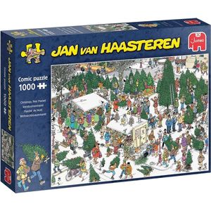 Jan van Haasteren – De Kerstbomenmarkt Puzzel 1000 Stukjes