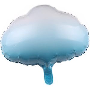 Folie Ballon Cloud blauw - folie - ballon - wolk - cloud - blauw - babyshower - genderreveal
